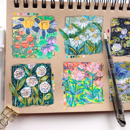 Flowers In My Sketchbook
