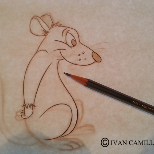 Mouse character drawing