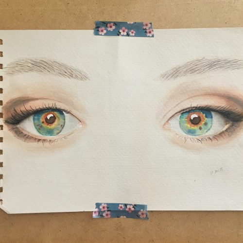 the eyes from the movie “i origins”