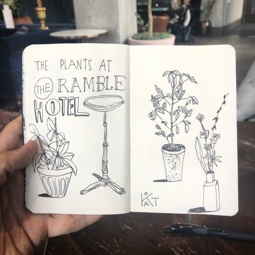 The Plants at The Ramble Hotel