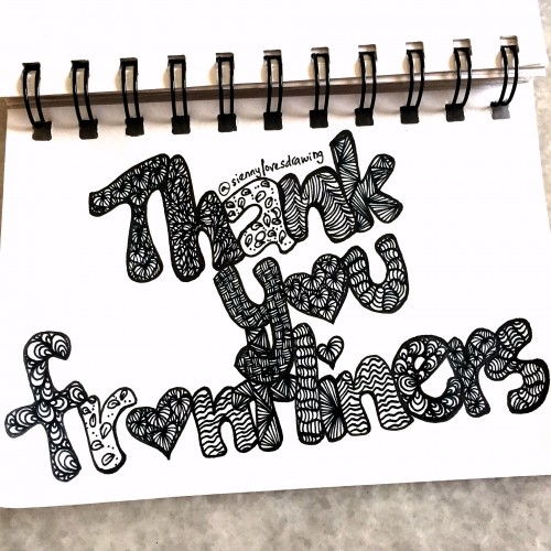 Thank you frontliners