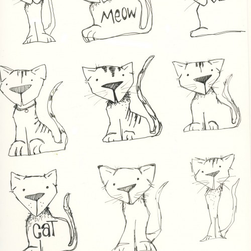 Cat sketches