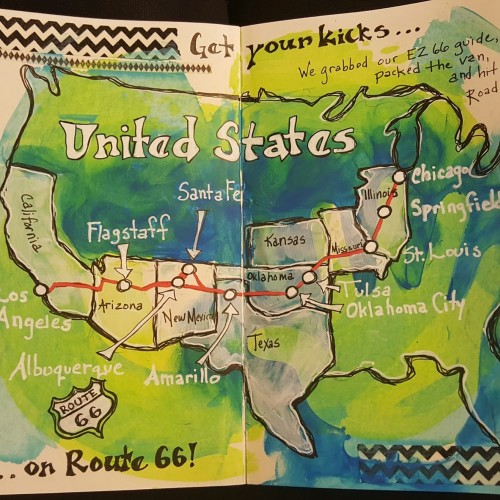 Beginning of my Route 66 Journal