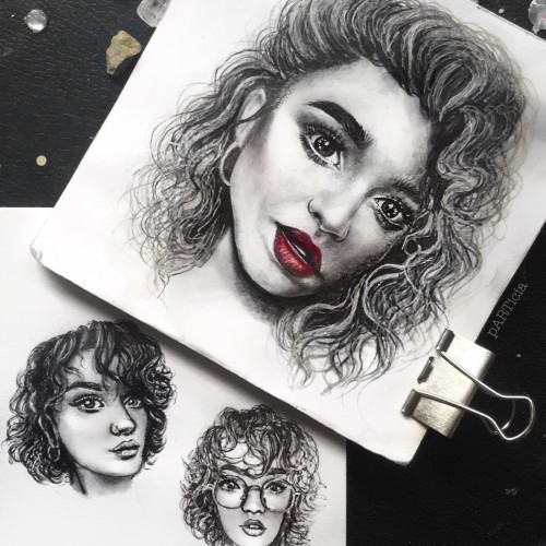 pencil portrait sketches