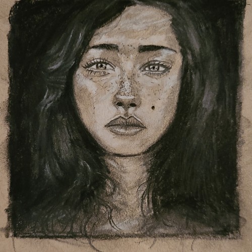 Toned tan portrait