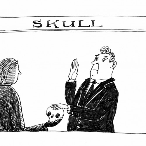 Superstitions : Skulls and lying.