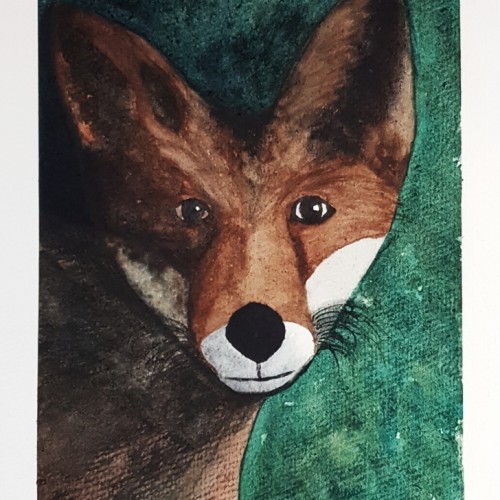 Fox- Watercolor