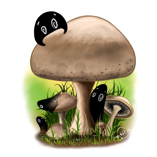 Mushroom Ghosts 1 of 6
