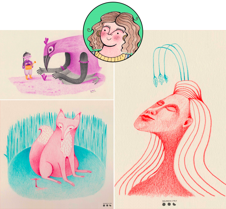 The Vibrant and Whimsical Artwork of Inês Antunes