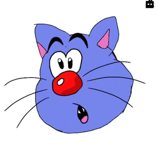 FAT BLUE CAT NAMED MATT Test Sketch