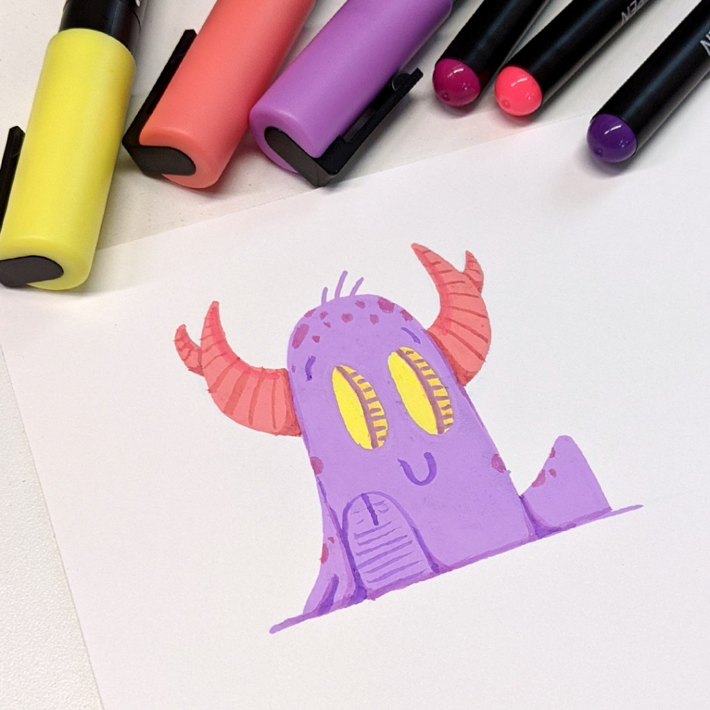 Purple Monster by Jason Heglund