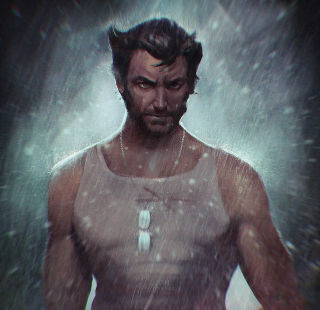 Wolverine Digitally Drawn