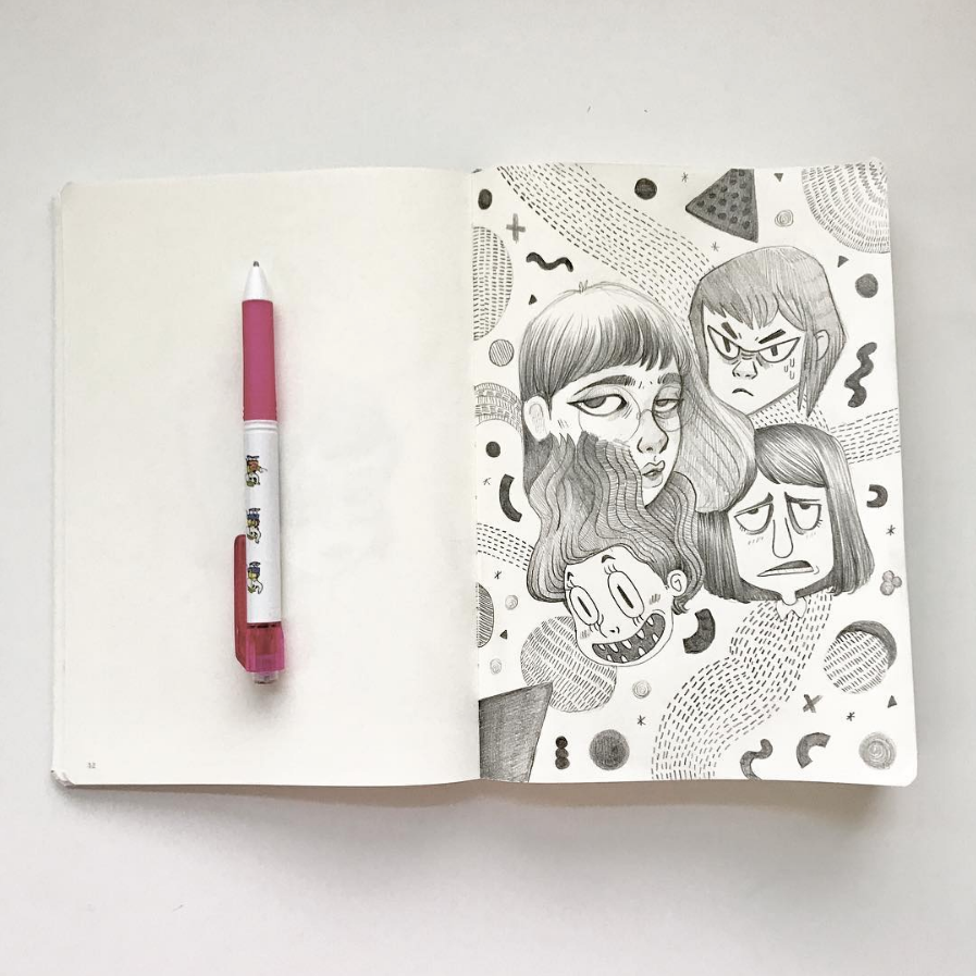 Sketchbook photography