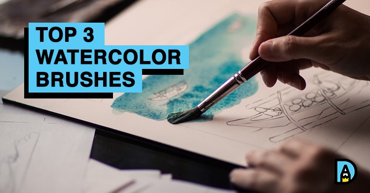 The Best 3 Watercolor Brushes for Artists