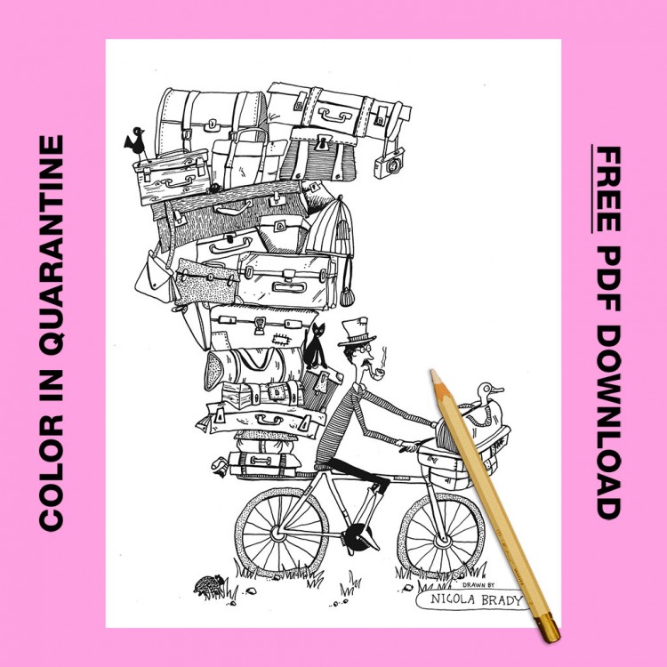 Color Along With Us: Day 4