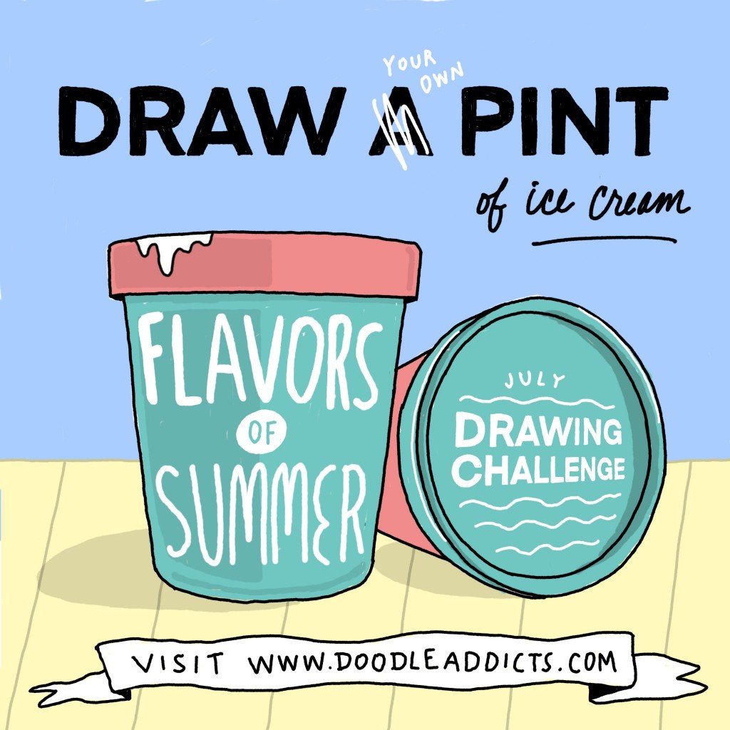 Flavors of Summer Drawing Challenge