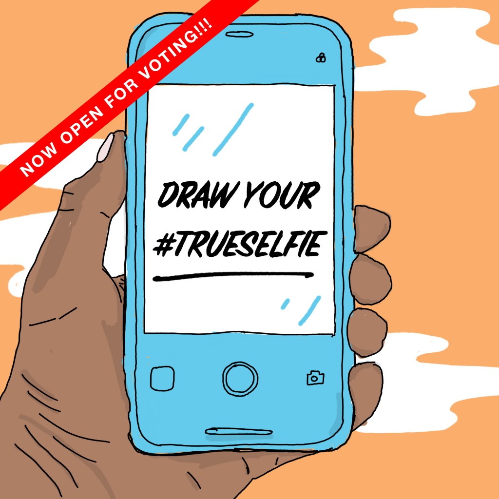 Draw Your #TrueSelfie