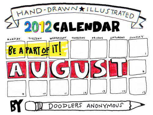 August Calendar Draw