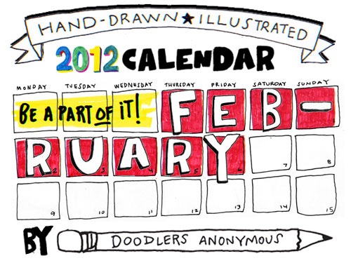 February Calendar Draw