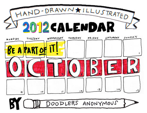 October Calendar Draw