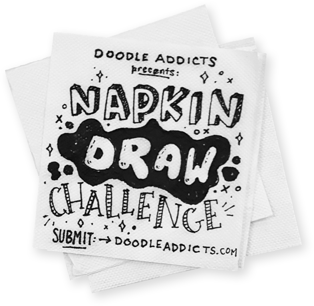 Napkin Draw Challenge