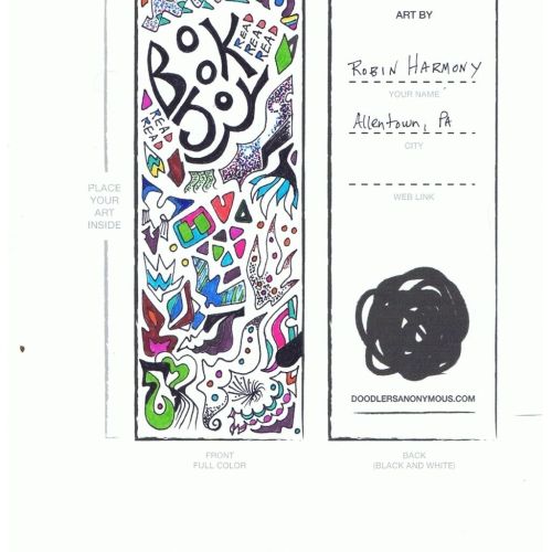 Bookmark Doodles Rd. 2