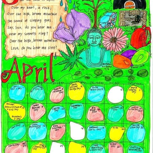 April Calendar Draw