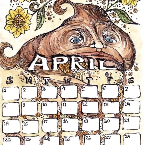 April Calendar Draw