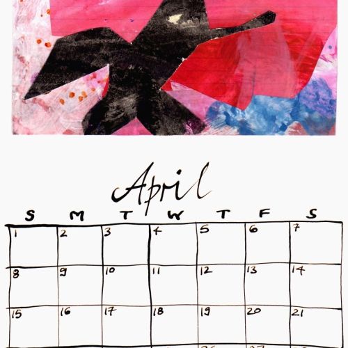 April Calendar Draw