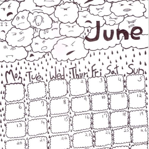 June Calendar Draw