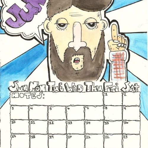 June Calendar Draw