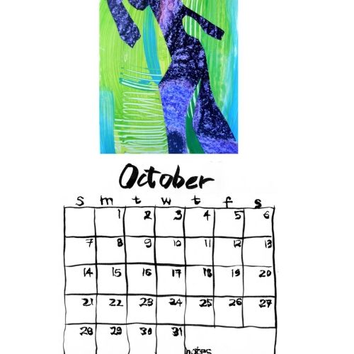 October Calendar Draw