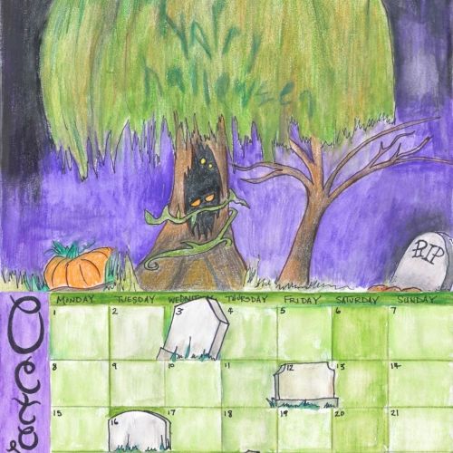 October Calendar Draw