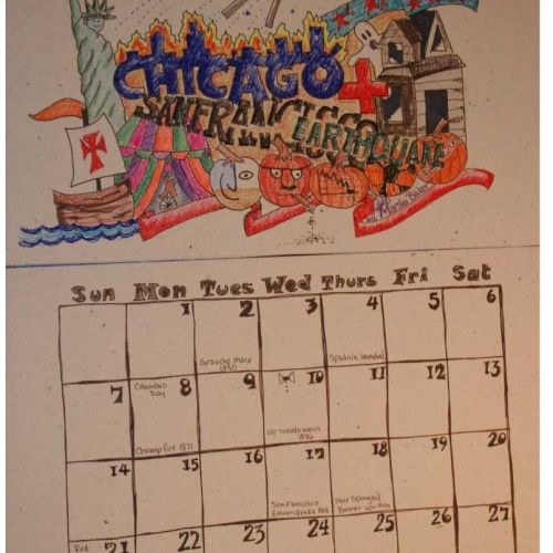 October Calendar Draw