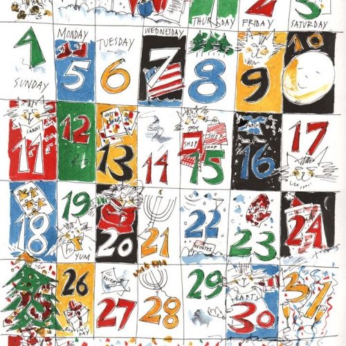 December Calendar Draw