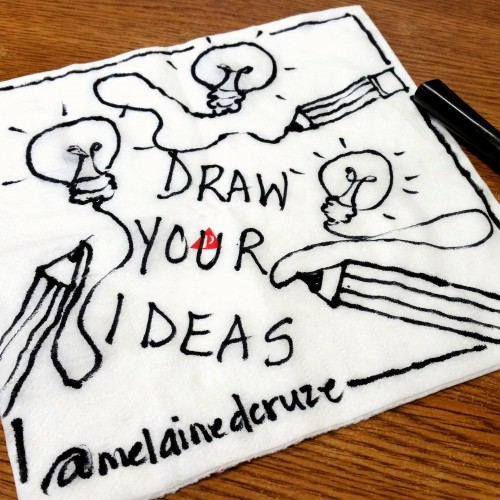 Napkin Draw Challenge