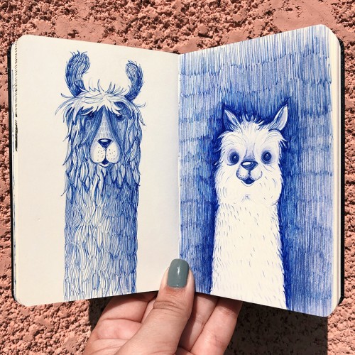 Drawn Opposites - A Sketchbook Challenge