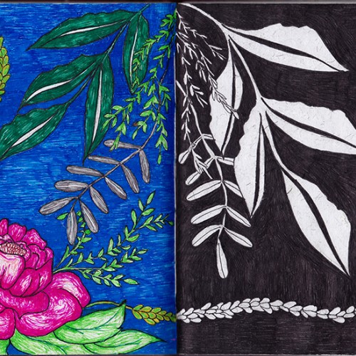 Pre/Post Quarantine: A Diptych Drawing Challenge