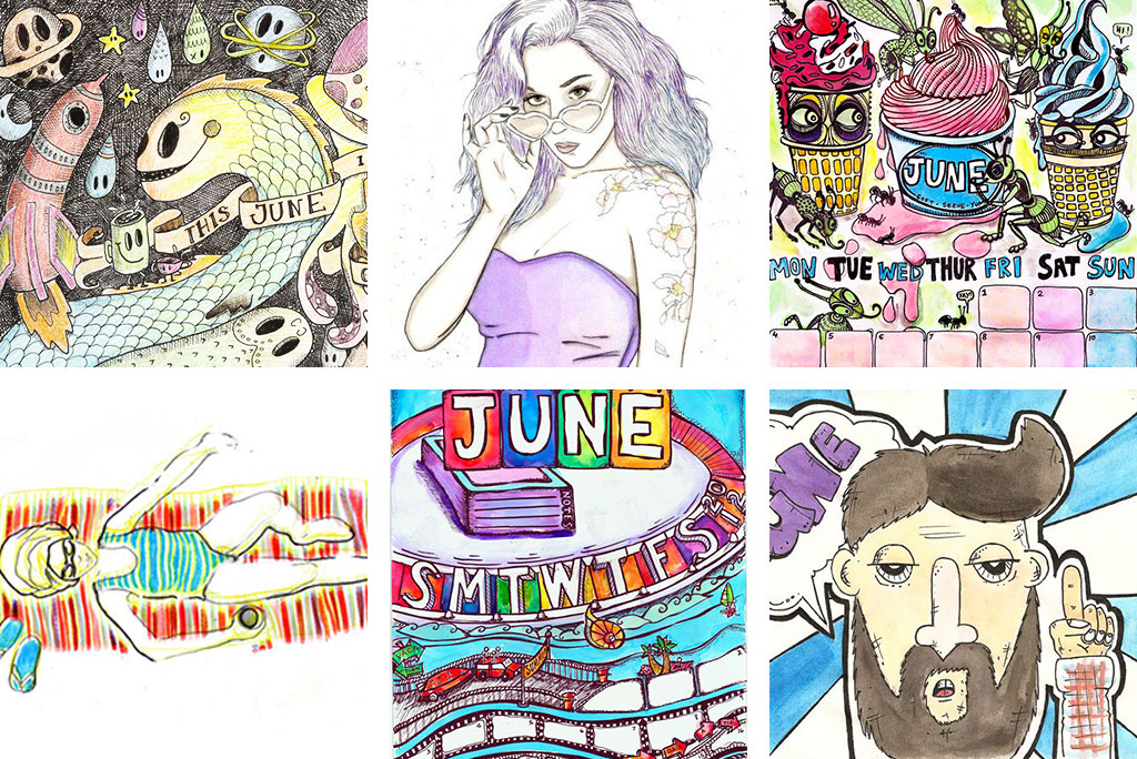 June Calendar Draw