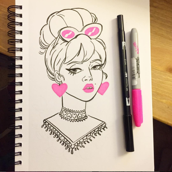 Untitled drawing by Alex Cabal | Doodle Addicts