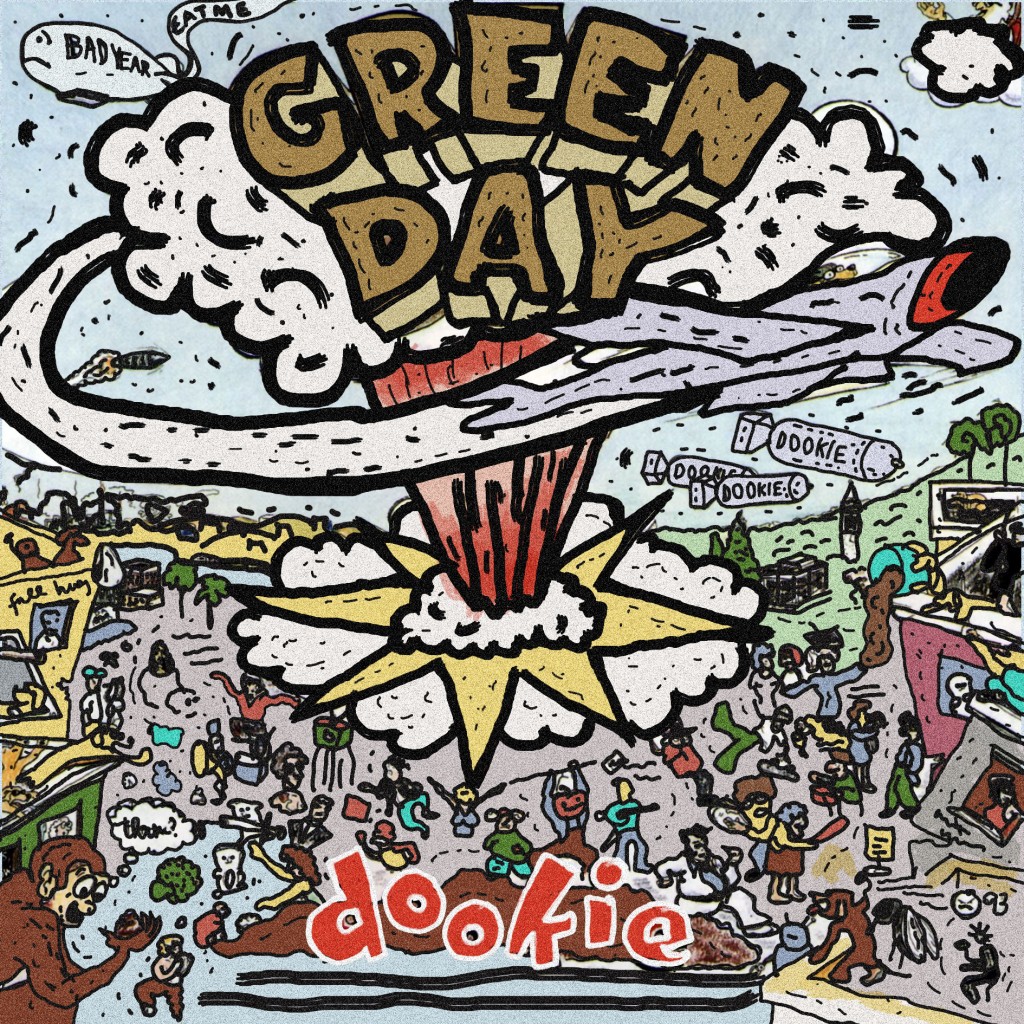 3/10 Green Day, Dookie drawing by Imaginary Thinking Doodle Addicts