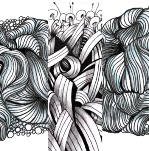 Pen and Ink Doodle drawing drawing by Celeste Doodle Addicts