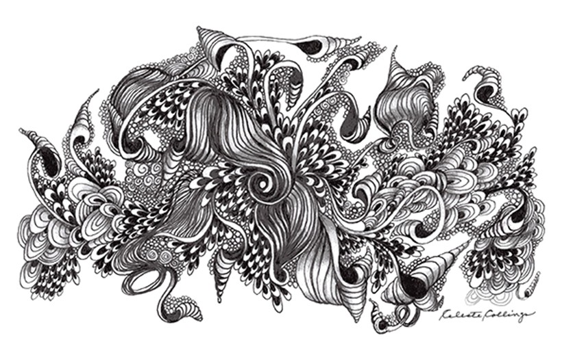 Pen and Ink Doodles drawing by Celeste Doodle Addicts