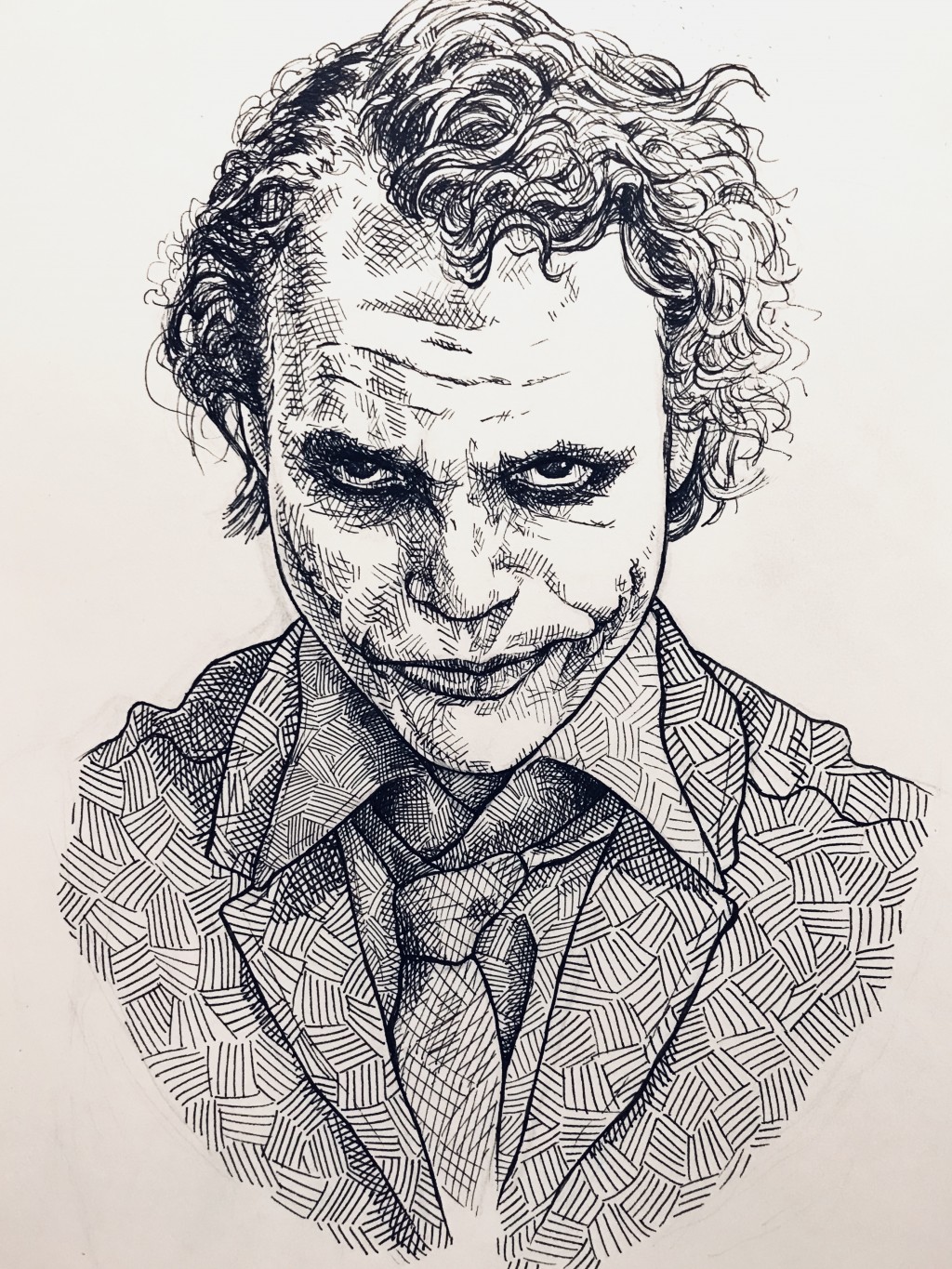 why so serious drawing by daniel depeuter doodle addicts