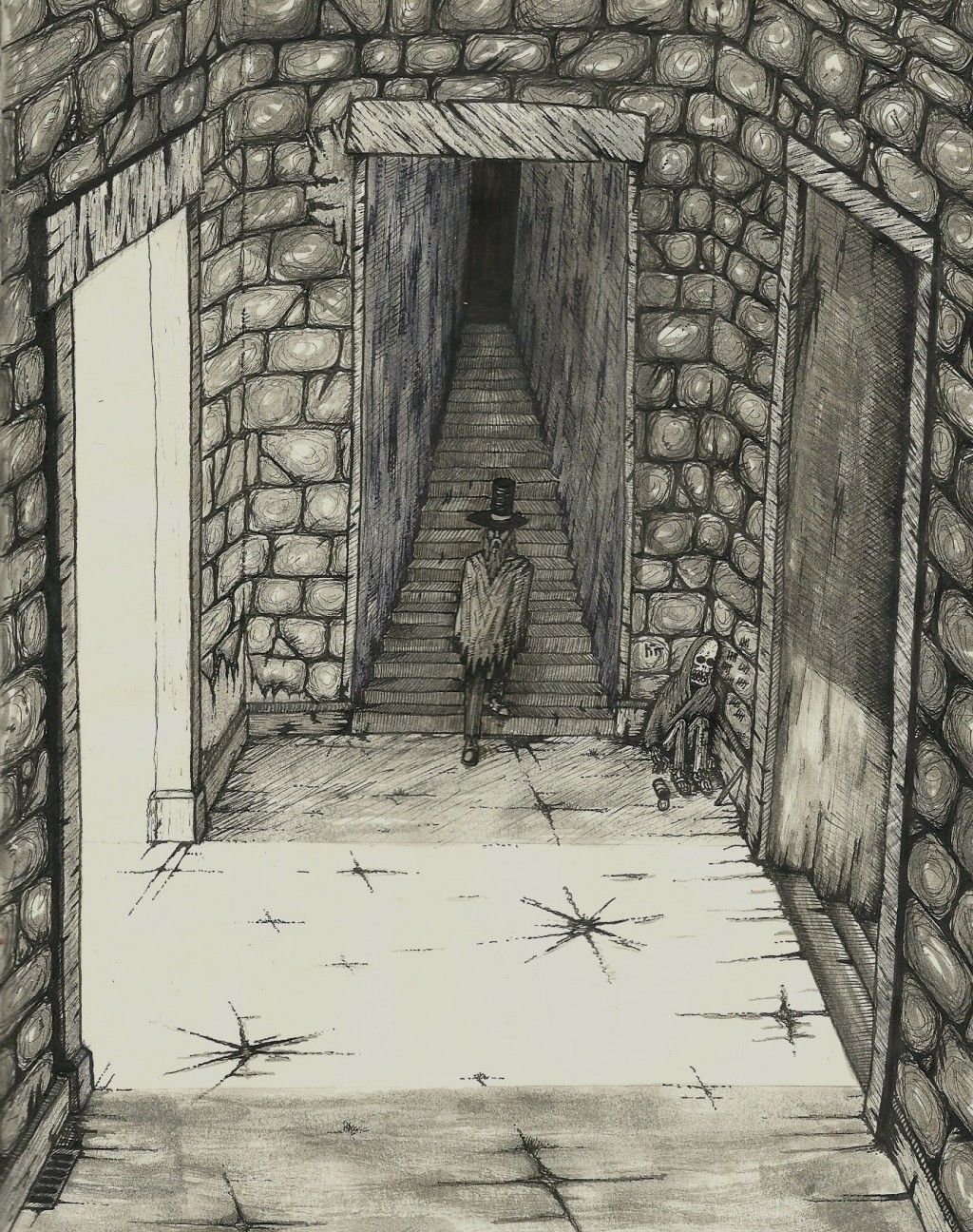 The underground drawing by Kevin Loftus Doodle Addicts