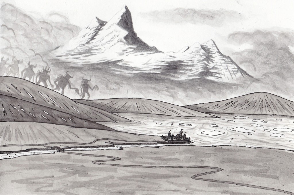 The giant migration drawing by Kevin Loftus | Doodle Addicts