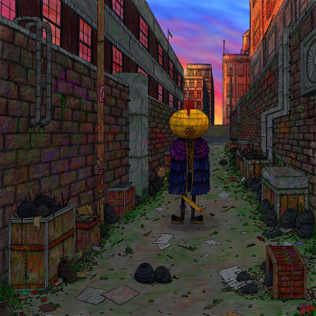 The Alleyway Drawing By Kevin Loftus Doodle Addicts vrogue.co