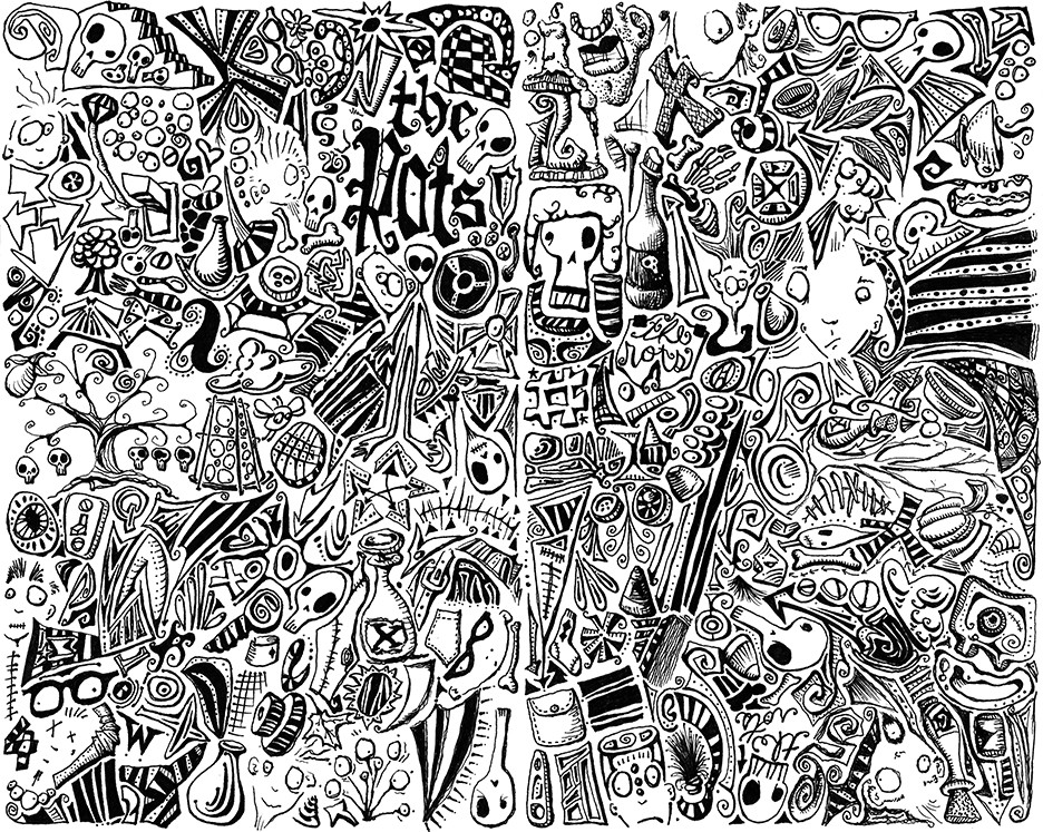 Doodle Rots drawing by Nora Thompson | Doodle Addicts