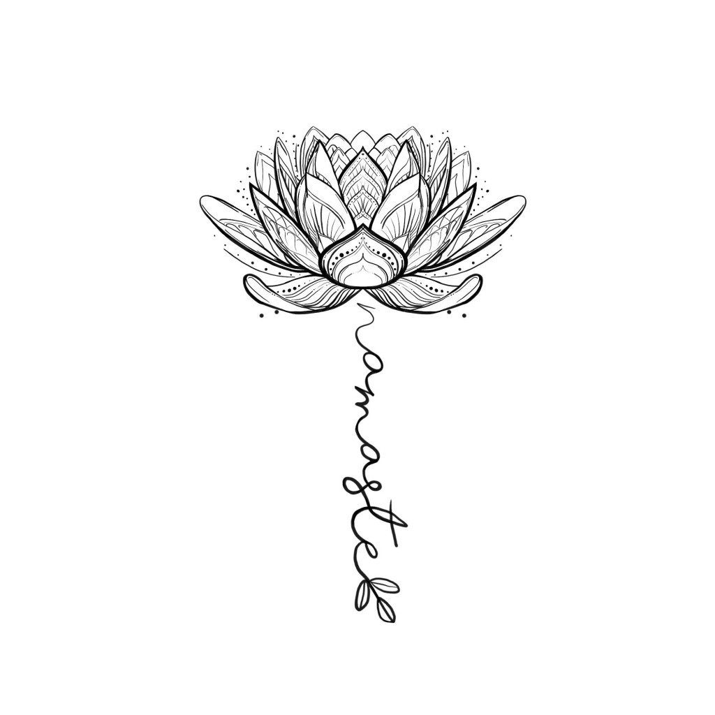 Simple and Easy Lotus Flower Drawing- Flower Drawing Tutorial - Free Jupiter-saigonsouth.com.vn