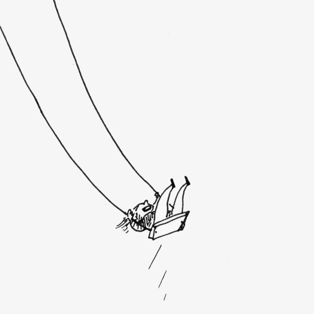 Swing. drawing by Sabina Hahn Doodle Addicts